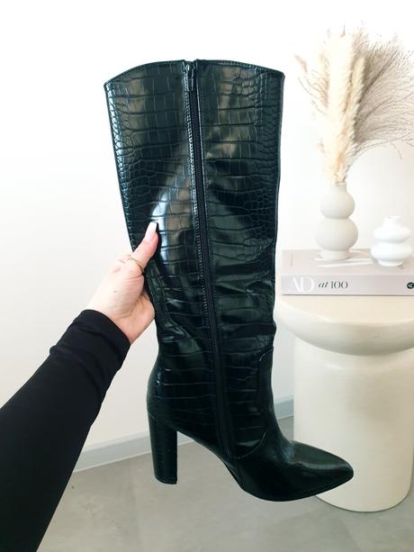 Čierne čižmy 40, 40