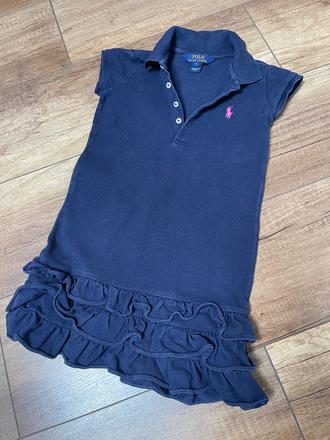 Šaty volánové, ralph lauren,116