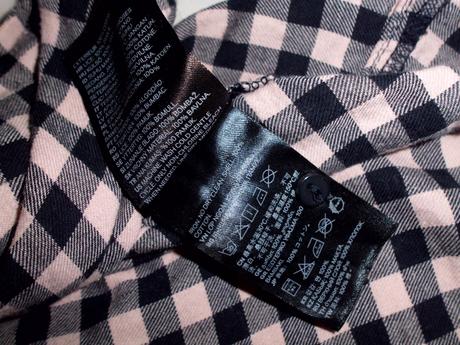 Tunika kocka m-l, h&m,l