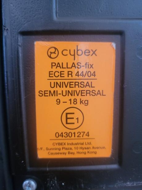 Autosedacka cybex pallas s pultikom, cybex