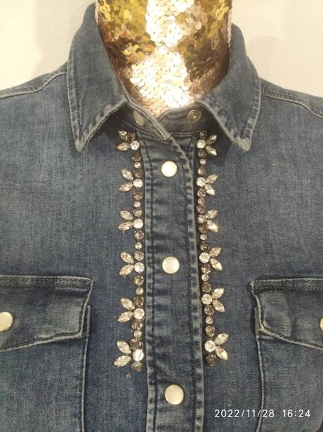 Krasna luxusná kosela s kamienkami, m