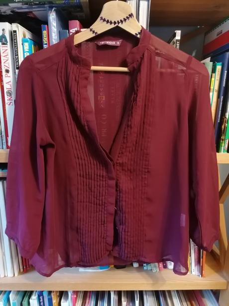 Transparentna bluza, terranova,s