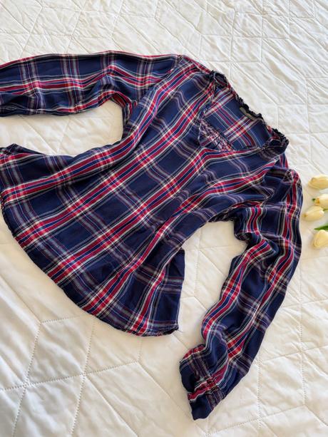 Štýlová káro blúzka c&a veľ. 42, c&a,42