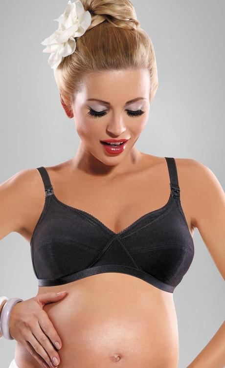 Bavlnená podprsenka na dojčenie amam - 80c, 80,c