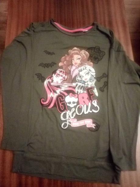 Tricko monster high, c&a,146