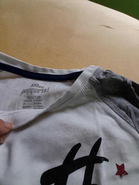 Trička z dlhym rukavom, 128