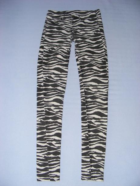 Slim nohavice - rifle h&m - xs/s, h&m,xs