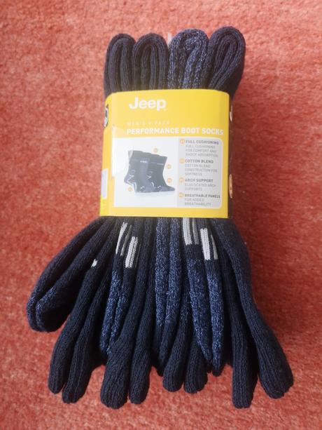 Jeep pánske funkčné ponožky 4 páry veľkosť 39-45, 39 / 40 / 42 / 44 / 46