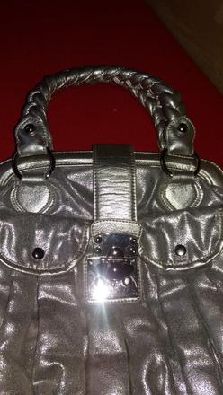 Strieborna kabelka elega, 