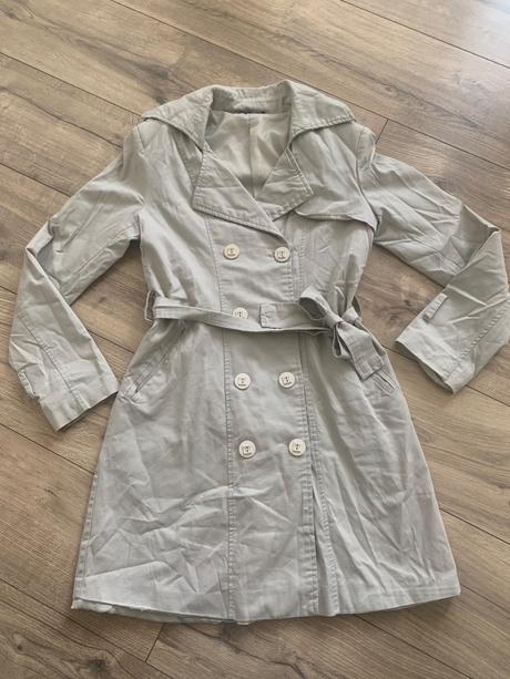 Dámsky kabát / trenčkot velksoti s, s