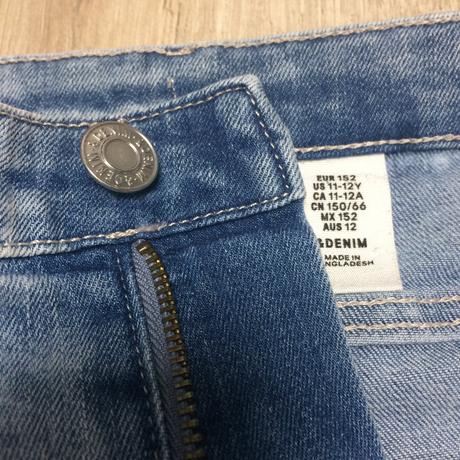 Šortky rifľové dievčenské h&m č.152, 11-12y, h&m,152