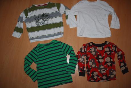4 tričká ,v.86/92,cena spolu, carter's,86