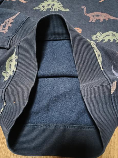 Mikina s dinosaurami 6-8 rokov, h&m,128