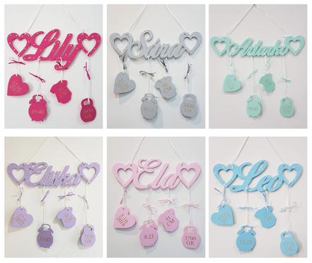 Meno pre detičky so srdiečkami,