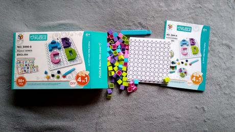 Puzzle hra písmená nové zabalené, 