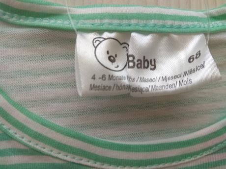 Pruhované tričko, baby,68