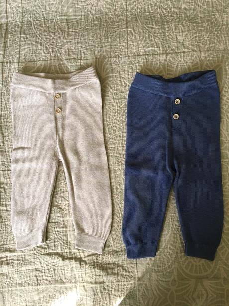 Pletené nohavice, lupilu,62