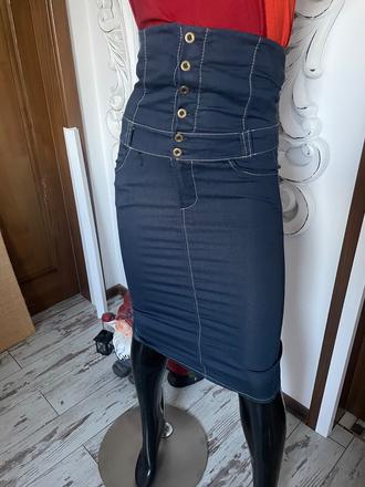 Sukna s vyvysenym pasom italy, m