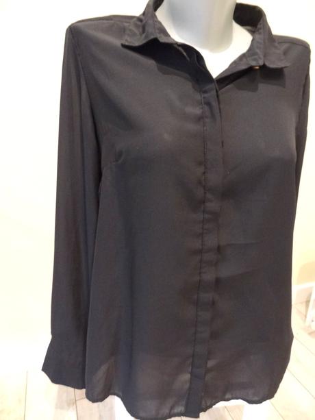 Dámska blúzka čierna, amisu,l