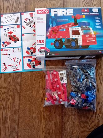 Kreativna stavebnicu roto fire.,