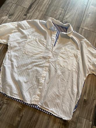 Košeľa s pasikovanym chrbtom, reserved,xl