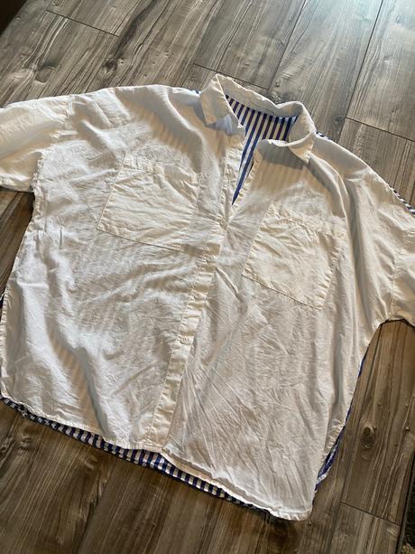 Košeľa s pasikovanym chrbtom, reserved,xl