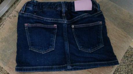 Riflova suknička, denim,104