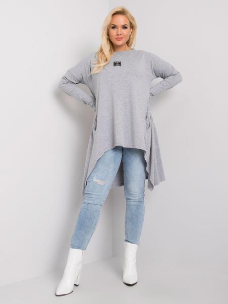 Oversize tricko grey, 