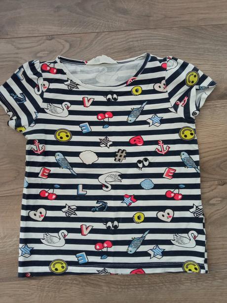 Pruzkovane triceno, h&m,122