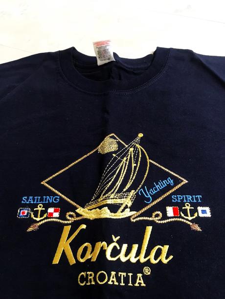 Tričko pre námorníkov/kapitánov l-xl, l