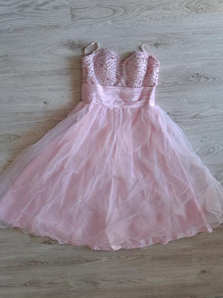 Spoločenské šaty dievčenské al. na nižšiu postavu, m