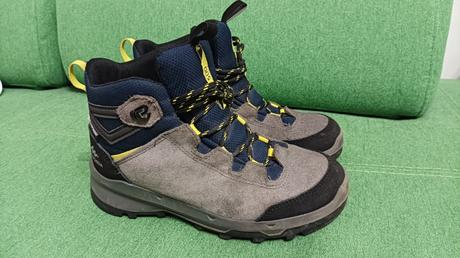 Chlapčenské turistické topánky quechua, quechua,35