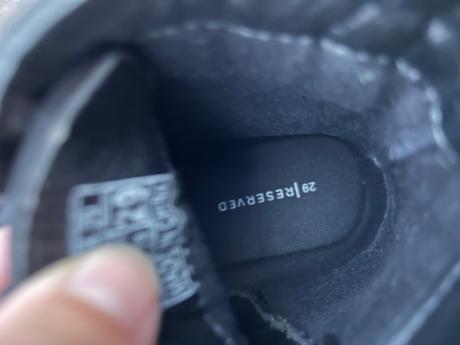 Čierne topánky, reserved,29