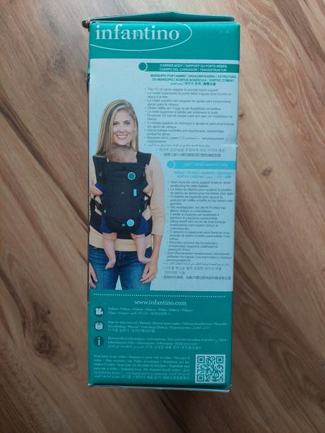 Nosič na dieťa infantino flip advanced 4 v 1, infantino