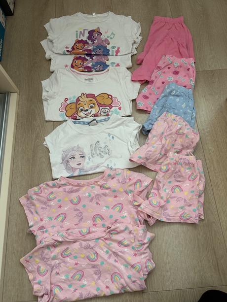 Letne pyzamka 6ks v 98/104, f&f,98