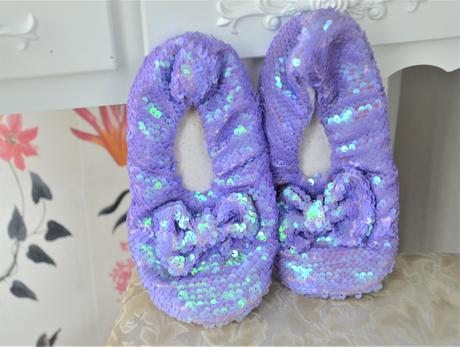 Papučky s flitrami-34, 34