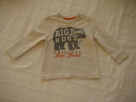 Nátelník s dlhým rukávom, h&m,80