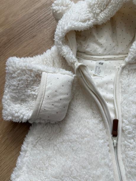 Plyšový overal do kočíka, h&m,62