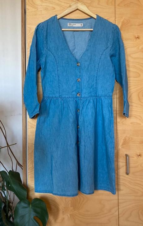 Denim šaty asos, m