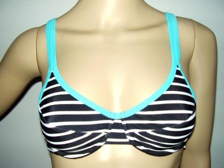 Plavky - dvojdielne, sukňa + podprsenka, bonprix,38