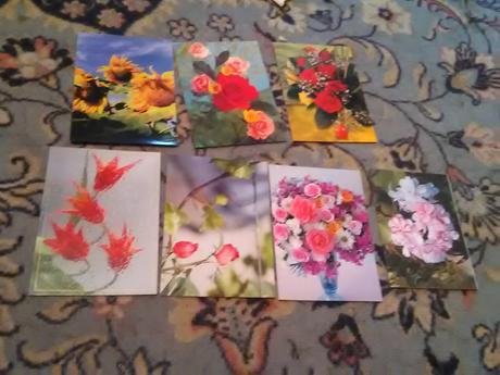 Pohľadnice s kvetmi, 
