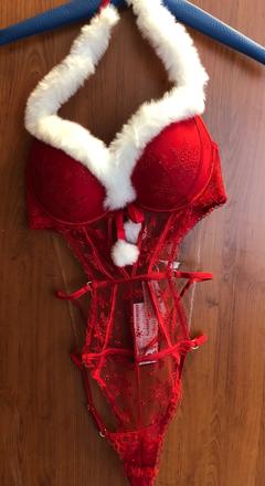 Nové červené sexy čipkované push-up body, 80 c, new yorker,80c