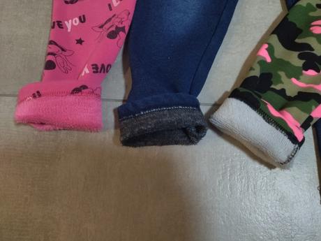 Hrubé zateplené leginy, disney,98