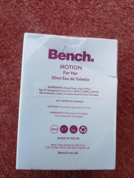 Bench dámska vôňavka 30 ml,