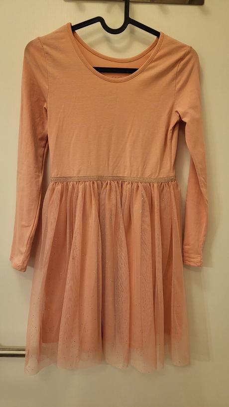 Slávnostné saty iba opraté top stav, h&m,134 / 140