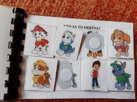 Labková patrola zosit s aktivitami, 