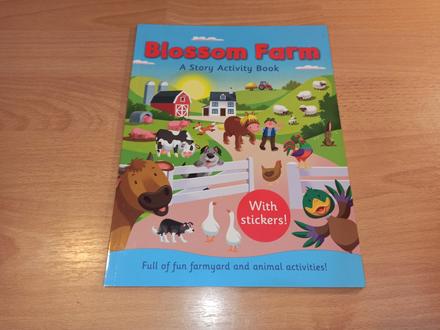 Blossom farm with stickers,