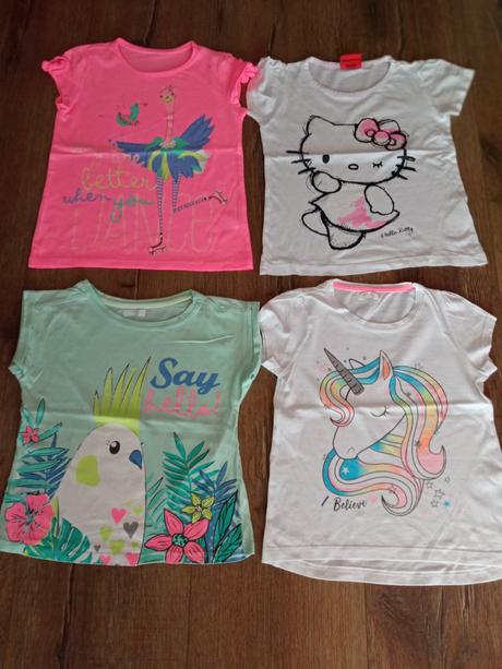 Tričká dlhý rukáv, 128