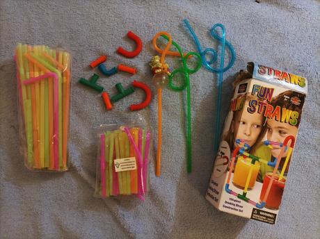 Zábavné slamky, stavebnica,