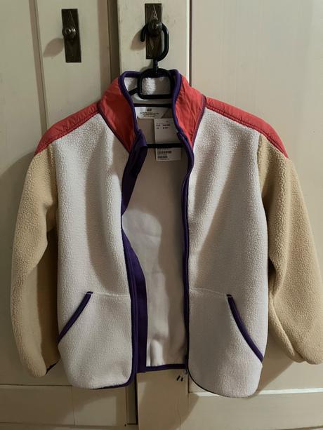 Fleesova bunda hm, h&m,134